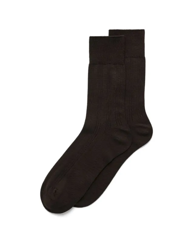 ECCO Classic Ribbed Mid-Cut> Sokker