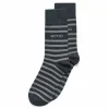 ECCO Classic Stripe Mid Cut> Sokker