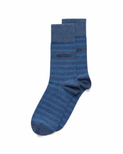 ECCO Classic Stripe Mid Cut> Sokker