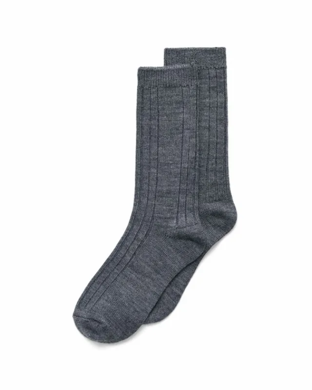 ECCO Hygge Ribbed Mid-Cut> Sokker | Sokker