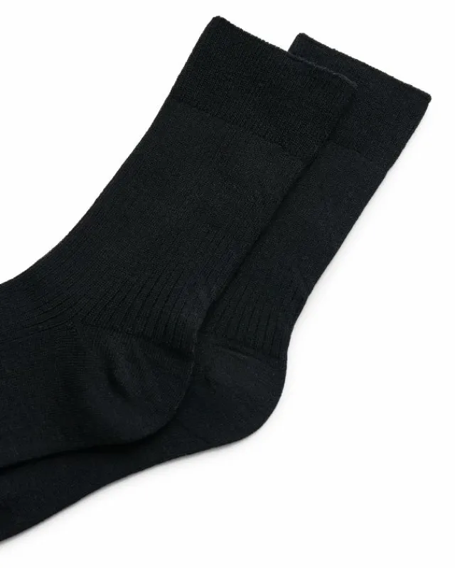 ECCO Vibe Ribbed Mid-Cut> Sokker